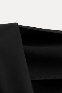 VESTIDO CORTO DRAPEADO