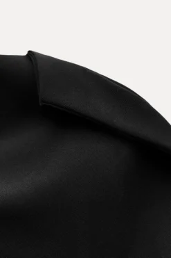 VESTIDO CORTO DRAPEADO