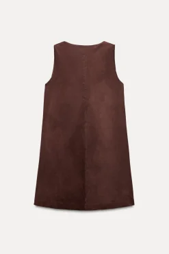 VESTIDO CORTO EFECTO ANTE