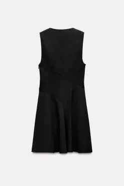 VESTIDO CORTO ESCOTE CUADRADO ZW COLLECTION