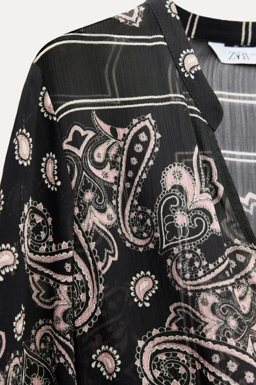 VESTIDO CORTO ESTAMPADO