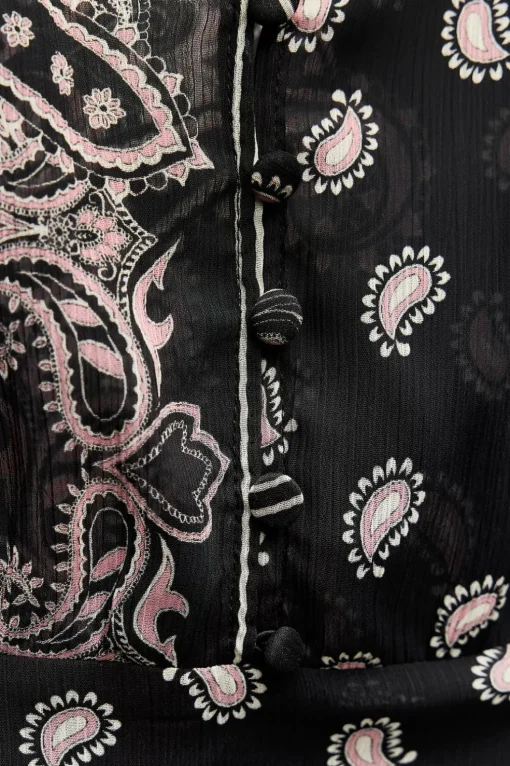 VESTIDO CORTO ESTAMPADO