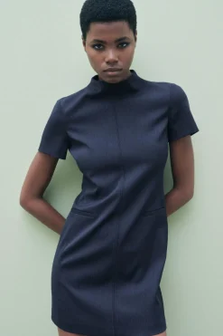 VESTIDO CORTO RAYA DIPLOMÁTICA ZW COLLECTION