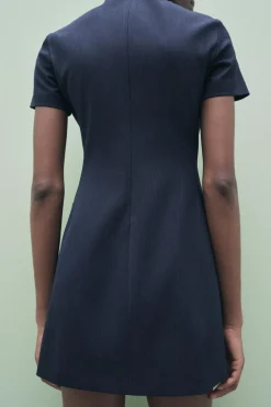 VESTIDO CORTO RAYA DIPLOMÁTICA ZW COLLECTION