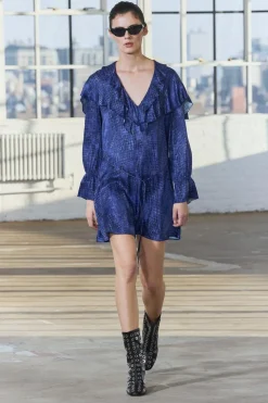 VESTIDO CORTO VOLANTES ZW COLLECTION
