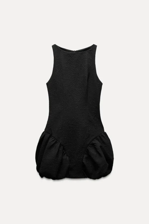 VESTIDO CORTO VOLUMEN