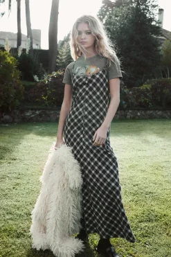 VESTIDO CUADROS FRANELA