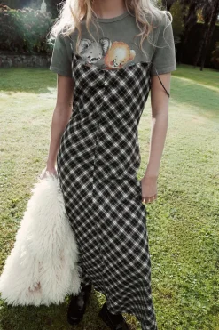 VESTIDO CUADROS FRANELA