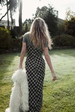 VESTIDO CUADROS FRANELA