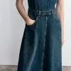 VESTIDO DENIM TRF