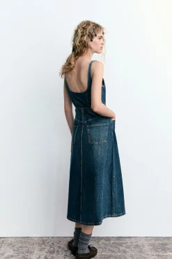 VESTIDO DENIM TRF