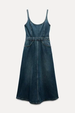 VESTIDO DENIM TRF