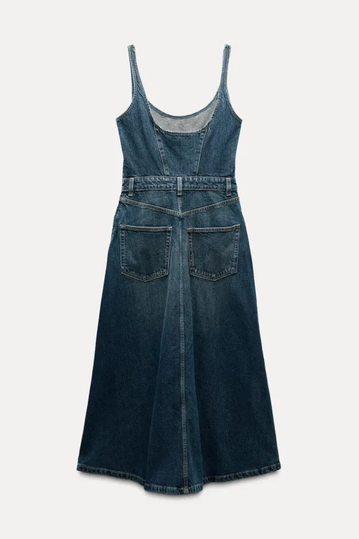 VESTIDO DENIM TRF