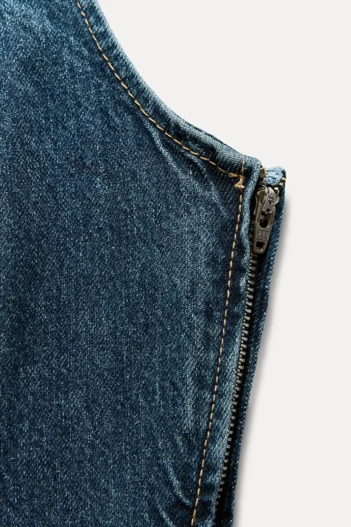 VESTIDO DENIM TRF