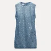 VESTIDO DENIM TRF ESPEJOS