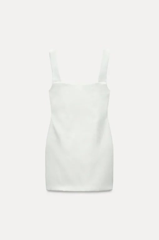 VESTIDO ELÁSTICO CINTURÓN
