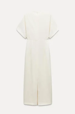 VESTIDO ENTALLADO DRAPEADO