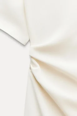 VESTIDO ENTALLADO DRAPEADO