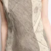 VESTIDO ESTAMPADO COMBINADO CINTAS