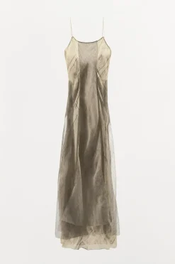 VESTIDO ESTAMPADO COMBINADO CINTAS