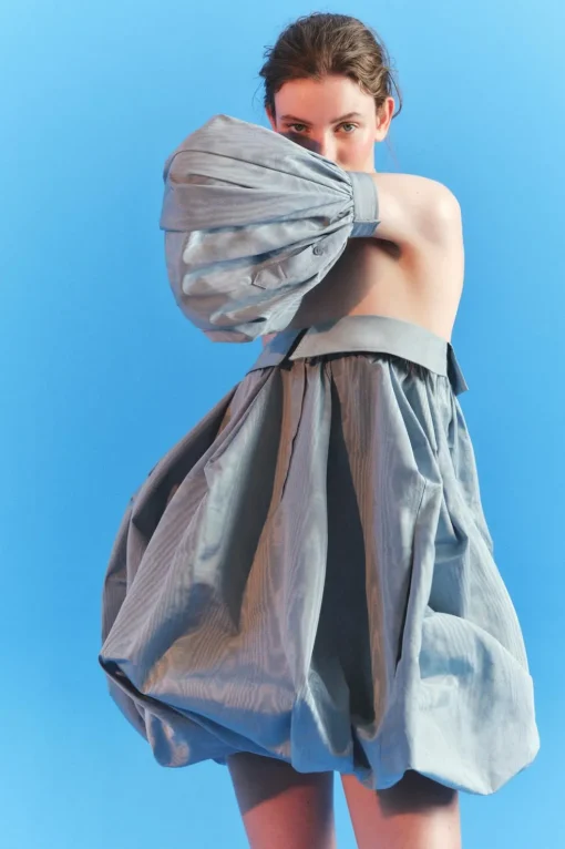 VESTIDO GLOBO MANGUITOS ZARA ICONS LIMITED EDITION