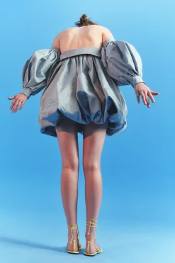 VESTIDO GLOBO MANGUITOS ZARA ICONS LIMITED EDITION