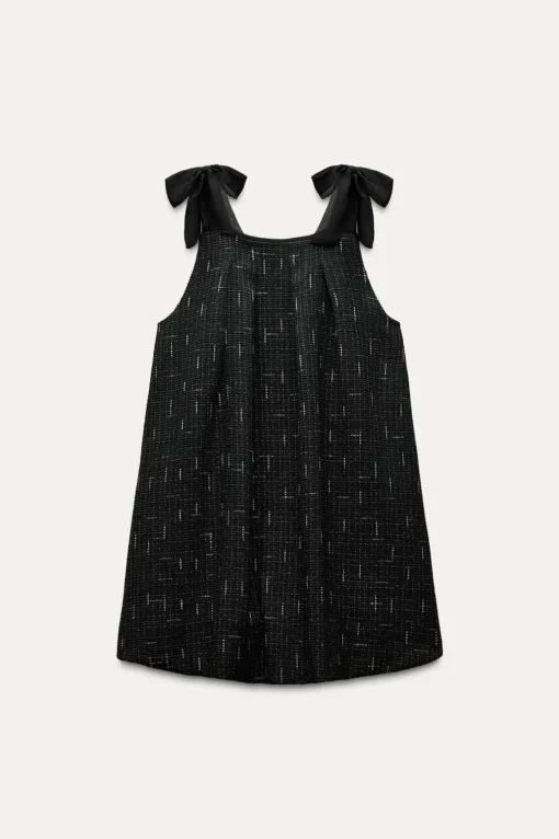 VESTIDO GLOBO TIRANTE LAZO