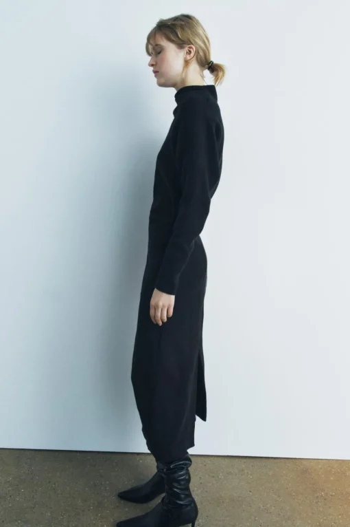 VESTIDO LARGO CREMALLERAS ZW COLLECTION