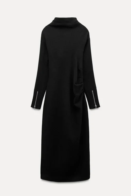 VESTIDO LARGO CREMALLERAS ZW COLLECTION