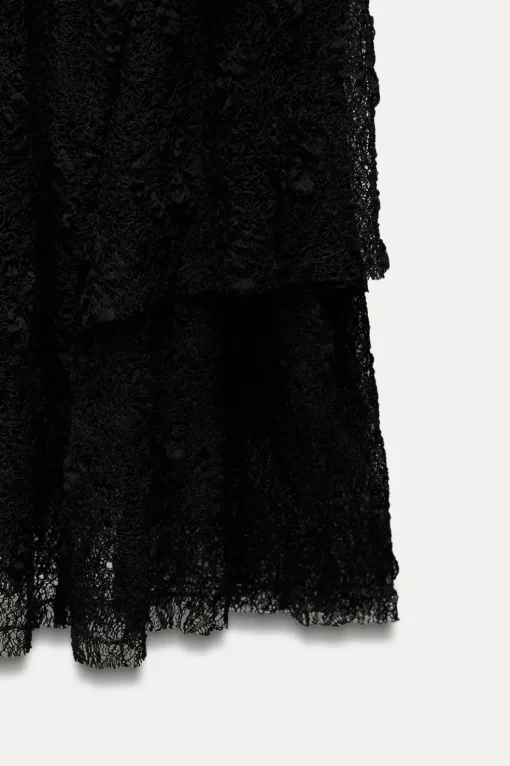 VESTIDO LARGO ENCAJE