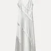 VESTIDO LARGO SATINADO
