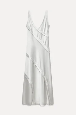 VESTIDO LARGO SATINADO