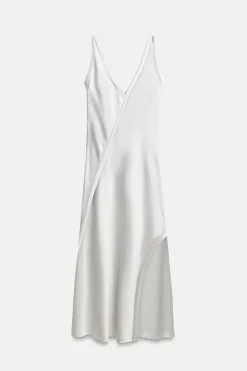 VESTIDO LARGO SATINADO