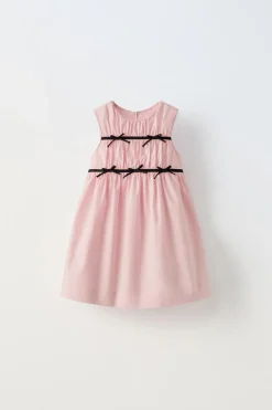 VESTIDO LAZOS CONTRASTE