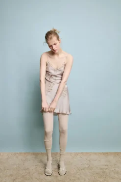 VESTIDO LENCERO BORDADOS ABALORIOS