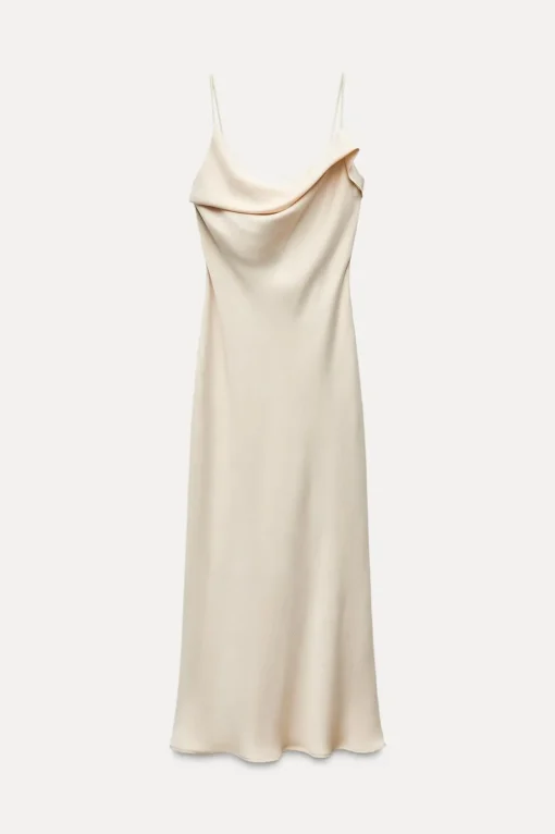 VESTIDO LENCERO SATINADO
