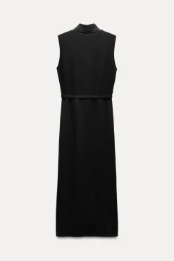 VESTIDO MIDI CINTURÓN