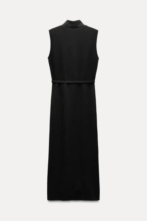 VESTIDO MIDI CINTURÓN