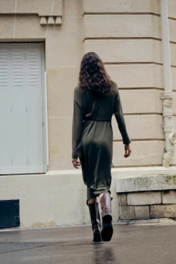 VESTIDO MIDI CINTURÓN ZW COLLECTION
