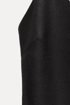 VESTIDO MIDI CON LINO ZW COLLECTION
