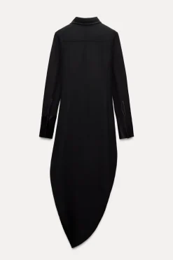 VESTIDO MIDI CUELLO POLO ZW COLLECTION