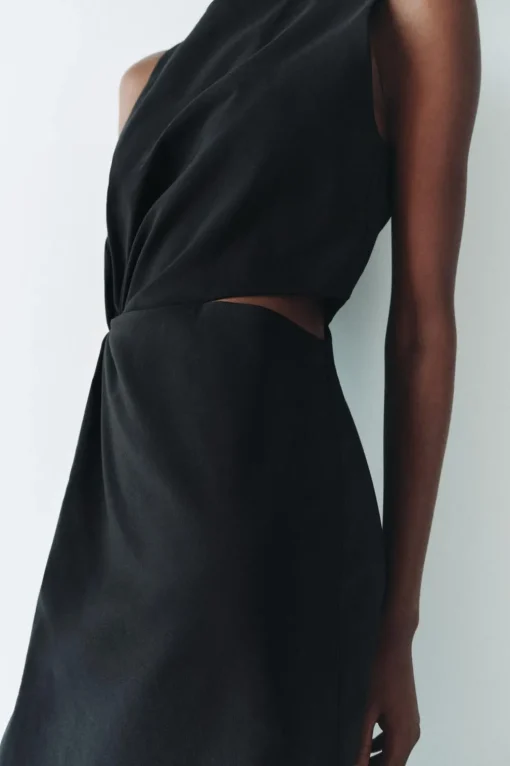 VESTIDO MIDI CUT OUT ZW COLLECTION
