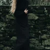 VESTIDO MIDI DRAPEADO