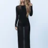 VESTIDO MIDI DRAPEADO