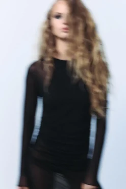 VESTIDO MIDI DRAPEADO