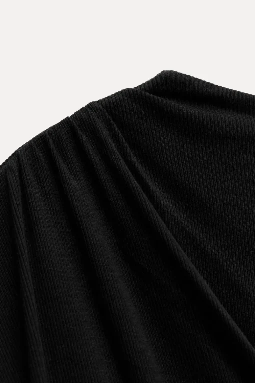VESTIDO MIDI DRAPEADO