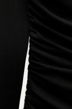 VESTIDO MIDI DRAPEADO