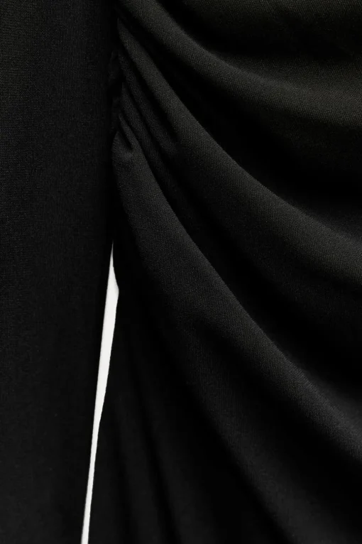 VESTIDO MIDI DRAPEADO