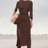 VESTIDO MIDI DRAPEADO LIMITED EDITION