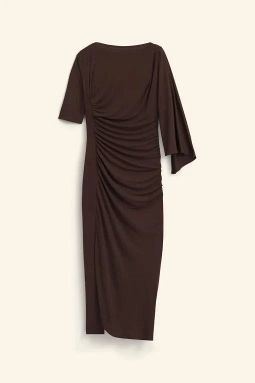 VESTIDO MIDI DRAPEADO LIMITED EDITION